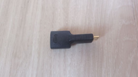 Шлейфи, перехідники Шлейфы, переходники ^/--/^ Адаптер перехідник Mini HDMI   (тато) to HDMI   (мама) Male Female ^_^^^ Адаптер переходник Mini HDMI (папа) to HDMI (мама) Male Female - фото фото фото