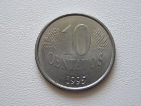 Бразилія Бразилия ^/--/^ Бразилия 10 сентаво 1995 года #9904 ^_^^^ Бразилія 10 сентаво 1995 року #9904 - фото фото фото