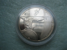 Пам'ятні і ювілейні Памятные и юбилейные ^/--/^ Україна 2 грн. 2012 року Паралімпійські ігри ^_^^^ Украина 2 грн. 2012 Паралимпийские игры - фото фото фото