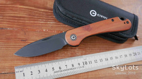Ножі, мультітули Ножи, мультитулы ^/--/^ Civivi Elementum Slip Joint Guibourtia Wood C /--/ 18062 /--/ AJ-3, 14 /--/ C /--/ 28 /--/ N Blackwash, Outdoor, EDC - фото фото фото