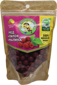 Шоколад, печиво, цукерки, горіхи, чіпси Шоколад, печенье, конфеты, орехи, чипсы ^/--/^ Цілюща Бджілка (мед+пилок+малина) 150 /--/ гр ^_^^^ Целебная Пчелка (мед+пилок+малина) 150 /--/ гр - фото фото фото
