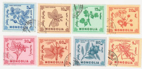 Монголія Монголия ^/--/^ Монголия 1968 г. № 491‑498 гашеная серия ^_^^^ Монголія 1968 р. No 491-498 гашена серія - фото фото фото