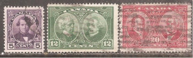 Північна Америка Северная Америка ^/--/^ Канада 1927 Sc.146-148 used ПОЛНАЯ серия ^_^^^ Канада 1927 Sc.146-148 used - фото фото фото
