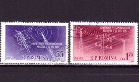 Румунія Румыния ^/--/^ Румыния. Конференция министров почт и связи соцстран  (серия) 1958 г. ^_^^^ Румунія. Конференція міністрів пошт і зв'язку соцкраїн (серія) 1958 р. - фото фото фото
