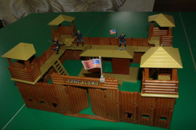 Фігурки, солдатики Фигурки, солдатики ^/--/^ пластиковый форт FORT ALAMO SIMBA ^_^^^ Пластиковий форт Fort Alamo SIMBA - фото фото фото