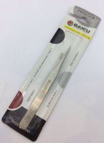 Інший інструмент Другой инструмент ^/--/^ Пинцет прямой BAKU AA-SA  (125 mm) ^_^^^ Пінцет прямої BAKU AA-SA (125 mm) - фото фото фото