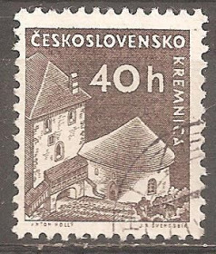 Чехословаччина Чехословакия ^/--/^ Чехословакия 1960 Sc.974 used ^_^^^ Чехословаччина 1960 Sc.974 used - фото фото фото