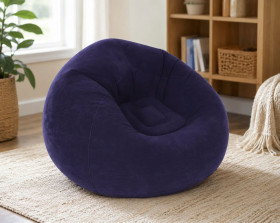 Крісла Кресла ^/--/^ Надувне крісло-пуф Inflatable Sofa / Надувне крісло-мішок 110×110×85 см Фіолетове ^_^^^ Надувное кресло-пуф Inflatable Sofa / Надувное кресло-мешок 110×110×85 см Фиолетовое - фото фото фото