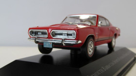 : Закордонні : Зарубежные ^/--/^ Plymouth Barracuda Sports Fastback Formula S 1968, American Cars. 1:43 бокс. №18 ^_^^^ Plymouth Barracuda Sports Fastback Formula S 1968, American Cars. 1:43 бокс. No 18 - фото фото фото