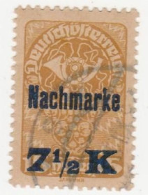 Австрія Австрия ^/--/^ Австрия 1921  г. № 102 гашеная ^_^^^ Австрія 1921 р. No 102 гашена - фото фото фото