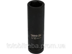 Викрутки Отвертки ^/--/^ Головка ударна довга 1/2&amp;quot; М /--/ 16 l /--/ 78 мм YATO YT-1036 ^_^^^ Головка ударная длинная 1/2&amp;quot; М /--/ 16 l /--/ 78 мм YATO YT-1036 - фото фото фото