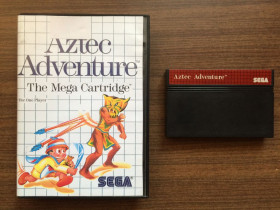 Диски з відеоіграми Диски с видеоиграми ^/--/^ Игра на Sega Master System &amp;quot;Aztec Adventure&amp;quot;        (PAL) ^_^^^ Гра на Sega Master System &amp;quot;Aztec Adventure &amp;quot; (PAL) - фото фото фото
