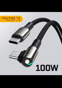 Кабелі Кабели ^/--/^ Кабель Voltme Fast Charge Cable Type-C for Type-C, 5 /--/ A 100 /--/ W 1,2 /--/ м Цвет Black ^_^^^ Кабель Voltme Fast Charge Cable Type-C for Type-C 100 /--/ W 1,2 /--/ м Колір Black - фото фото фото