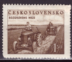 Чехословаччина Чехословакия ^/--/^ Чехословакия. Сельское хозяйство   (серия без 1 м.)* 1951 г. ^_^^^ Чехословаччина. Сільське господарство (серія без 1 м.)* 1951 р. - фото фото фото