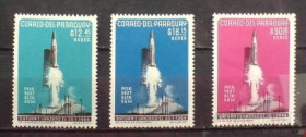 Освоєння космосу Освоение космоса ^/--/^ Парагвай Paraguay Space 1964 Mi 13116-1318 Rocket and satellites MNH Cv 7,- Только авиапочта ^_^^^ Парагвай Paraguay Space 1964 Mi 13116-1318 Rocket and satellites MNH Cv 7, - Тільки авіапошта - фото фото фото