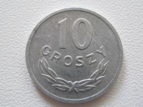 - року - года ^/--/^ Польша 10 грошей 1973 года MW #14615 ^_^^^ Польща 10 грошей 1973 MW # 14615 - фото фото фото