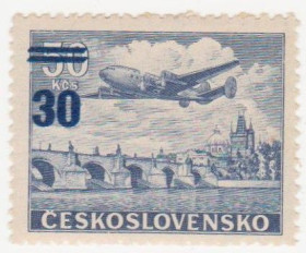 Чехословаччина Чехословакия ^/--/^ Чехословакия  1949 г..№ 590 ** ^_^^^ Чехословаччина 1949 No 590 ** - фото фото фото