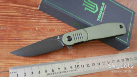 Ножі, мультітули Ножи, мультитулы ^/--/^ Tenable T /--/ 2072 /--/ A /--/ 1, Nitro-V Blackwash, G /--/ 10 Olive, Caged Ceramic Ball Bearings, Outdoor Tactical, EDC, Liner Lock - фото фото фото