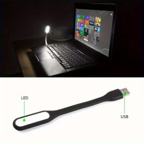 Лампи Лампы ^/--/^ Гнучка USB led лампочка-ліхтарик для повербанка і ноутбука. Колір чорний ^_^^^ Гибка USB led лампочка- фонарик для повербанка и ноутбука. Цвет черный - фото фото фото