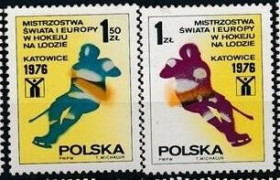 Інше Другое ^/--/^ Польша Спорт Хоккей 1976 ^_^^^ Польща Спорт Хокей 1976 - фото фото фото