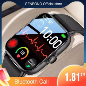 Розумні годинники (Smart watch) Умные часы (Smart watch) ^/--/^ НОВЫЕ Смарт-часы SENBONO GTS /--/ 3 pro ^_^^^ Смарт-годинник SENBONO GTS /--/ 3 pro - фото фото фото