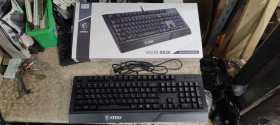 Клавіатури Клавиатуры ^/--/^ Игровая клавиатура с подсветкой MSI Vigor GK /--/ 20 USB № 23020106 ^_^^^ Ігрова клавіатура з підсвічуванням MSI Vigor GK /--/ 20 USB No 23020106 - фото фото фото