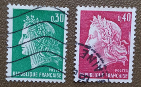 Франція Франция ^/--/^ Франция 1969 г - Марианна ^_^^^ Франція 1969 — Маріанна - фото фото фото
