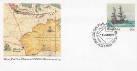 Австралія і океанія Австралия и океания ^/--/^ Австралия 1979 КРУШЕНИЕ ПАРУСНИК БАТАВИЯ СУДНО МОРСКОЙ ТРАНСПОРТ МОРЕПЛАВАНИЕ КАРТА ХМК ОМ ПД ^_^^^ Австралія 1979 КРУШЕННЯ ПАРУСНИК БАТАВІЯ СУДНО МОРСЬКИЙ ТРАНСПОРТ МОРЕПЛАВАННЯ КАРТА ХМК ОМ ПД - фото фото фото
