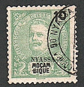 Мозамбік Мозамбик ^/--/^ Ньяса  (1898) Колония Португалии. Надпечатка ^_^^^ Ньяса (1898) Колонія Португалії. Надпечатка - фото фото фото