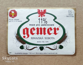 Етикетки Этикетки ^/--/^ Gemer Rimavska Sobota. Этикетка пивная. Словакия. ^_^^^ Gemer Rimavska Sobota. Етикетка пивна. Словаччина. - фото фото фото