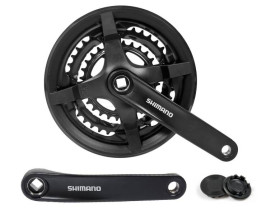 Педалі, шатуни, каретки Педали, шатуны, каретки ^/--/^ Шатун Shimano FC-TY /--/ 301 Tourney 42/34/24 175 /--/ мм чорний (4449) ^_^^^ Шаттун Shimano FC-TY /--/ 301 Tourney 42/34/24 175 /--/ мм черный (4449) - фото фото фото