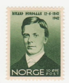 Скандинавія Скандинавия ^/--/^ Норвегия 1942  г.№ 283 ** ^_^^^ Норвегія 1942 No 283 ** - фото фото фото