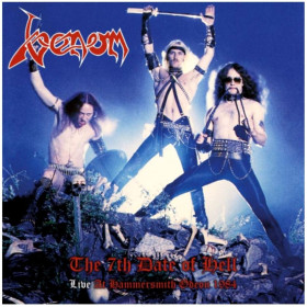 Платівки Пластинки ^/--/^ Venom - The 7 /--/ th Date Of Hell - Live At Hammersmith Odeon - 1984.  (LP). 12. Vinyl. Пластинка. Europe. ^_^^^ Venom — The 7 /--/ th Date Of Hell — Live At Hammersmith Odeon — 1984 (LP). 12. Vinyl. Платівка. Europe. - фото фото фото
