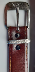 Ремені Ремни ^/--/^ Ремень фирменный из кожзаменителя ROYROVER ORIGINAL, 2.6 см х 103 см ^_^^^ Ремінь фірмовий з шкірзамінника ROYROVER ORIGINAL, 2.6 см х 103 см - фото фото фото