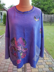 Кофти Кофты ^/--/^ Prom      ( XXXL р - 56 / 58 р )   женская кофта свитер блуза  батал оверсайз большой размер  Италия Б / У ^_^^^ Prom ( XXXL р - 56 / 58 р ) жіноча кофта светр блуза батал оверсайз великий розмір Італія Б / У - фото фото фото