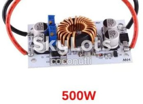Плати Платы ^/--/^ 500 /--/ W підвищуючий DC-DC перетворювач напруги 8.5-48 /--/ V → 10-50 /--/ V, Boost модуль ^_^^^ 500 /--/ W повышающий DC-DC преобразователь напряжения 8.5-48 /--/ V → 10-50 /--/ V, Boost модуль - фото фото фото