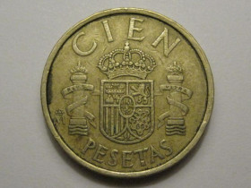 Іспанія Испания ^/--/^ Испания 100 песет 1985 года 38370 ^_^^^ Іспанія 100 песет 1985 року 38370 - фото фото фото