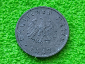 Германія (-) Германия (-) ^/--/^ 1947  (F) Германия 10 рейхспфеннигов ^_^^^ 1947 (F) Німеччина 10 рейхспфеннігів - фото фото фото