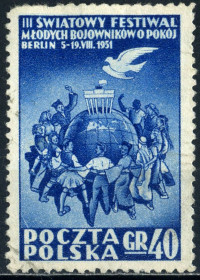 Польща Польша ^/--/^ Польша. Фестиваль молодёжи  (серия) 1951 г. ^_^^^ Польща. Фестиваль молоді (1951) - фото фото фото