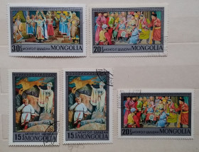 Монголія Монголия ^/--/^ Монголия 1974 г - Монгольская опера и драма, ГАШ ^_^^^ Монголія 1974 - Монгольська опера і драма, ГАШ - фото фото фото
