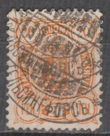 Скандинавія Скандинавия ^/--/^ Финляндия Фінляндія 1889 стандарт 20 пен ^_^^^ Финляндия Финляндия 1889 стандарт 20 пен - фото фото фото