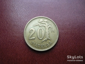 Фінляндія Финляндия ^/--/^ Финляндия 20 марок 1954 H 6/127 ^_^^^ Фінляндія 20 марок 1954 H 6/127 - фото фото фото