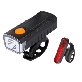 Ліхтарі, ліхтарики Фонари, фары ^/--/^ Комплект фар Eslnf USB 400 /--/ мА/г чорний (3030-056) ^_^^^ Комплект фар Eslnf USB 400 /--/ мА/г черный (3030-056) - фото фото фото