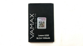 Акумулятори Аккумуляторы ^/--/^ Литий-ионный аккумулятор Vamax Lenovo A /--/ 269 BL /--/ 214 li-Ion    (1550 /--/ mAh) для Lenovo A /--/ 316, A /--/ 300 /--/ T, A /--/ 269 /--/ i Вживане ^_^^^ літій-іонний акумулятор Vamax Lenovo A /--/ 269 BL /--/ 214 li-Ion (1550 /--/ mAh) для Lenovo A /--/ 316, A /--/ 300 /--/ T, A /--/ 269 /--/ i - фото фото фото