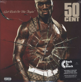 Платівки Пластинки ^/--/^ 50 Cent - Get Rich Or Die Tryin&amp;apos; - 2003.  (2 /--/ LP). 12. Vinyl. Пластинки. Europe. S/S. ^_^^^ 50 Cent - Get Rich Or Die Tryin&amp;apos; - 2003. 12.Vinyl. Пластинки. Europe. S/S. - фото фото фото