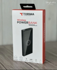 Зовнішні акумулятори (Power Bank) Внешние аккумуляторы (Power Bank) ^/--/^ Power bank 10 000 mAh бездротова зарядка 22.5 Вт. Led дисплей/ Павербанк Torima TRM W /--/ 1010 10000 mAh швидка бездротова зарядка 22.5 Вт. Led дисплей. ^_^^^ Power bank 10 000 mAh беспроводная зарядка 22. 5 Вт. Led дисплей/ Павербанк Torima TRM W /--/ 1010 10000 mAh быстрая беспроводная зарядка 22. 5 Вт. Led дисплей. - фото фото фото