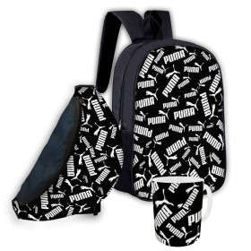 Рюкзаки, сумки Рюкзаки, сумки ^/--/^ Набор детский PUMA рюкзак 36 /--/ х /--/ 27 /--/ см сумка-бананка,кружка с принтом для мальчика (01637) ^_^^^ Набір дитячий PUMA рюкзак 36 /--/ х /--/ 27 /--/ см сумка-бананка,гуртка з принтом для хлопчика (1646) - фото фото фото