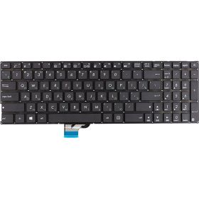 Клавіатури Клавиатуры ^/--/^ Клавиатура для ноутбука ASUS Zenbook UX /--/ 510 черная, без фрейма ^_^^^ Клавіатура для ноутбука ASUS Zenbook UX /--/ 510 чорна без фрейму - фото фото фото
