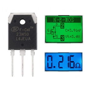 Транзистори Транзисторы ^/--/^ Б/в TMAN /--/ 23 /--/ N /--/ 50 MOSFET транзистор N-канальний 23 /--/ A 500 /--/ V TO-247 ^_^^^ б/у 23 /--/ N /--/ 50 - фото фото фото