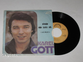 Платівки Пластинки ^/--/^ Пластинка Карел Готт / Karel Gott  (Чехословакия) ‎– Dívkám / Mám Zlatej Důl / L. Štaidl  (Supraphon, 1977) ^_^^^ Платівка Карел Готт / Karel Gott (Чехословаччина) - Dívkám / Mám Zlatej Důl / L. Štaidl (Supraphon, 1977) - фото фото фото